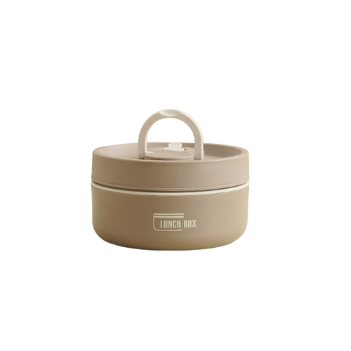 ThermoBox aislada para comida, con bolsa de transporte ergonómica para mayor comodidad.