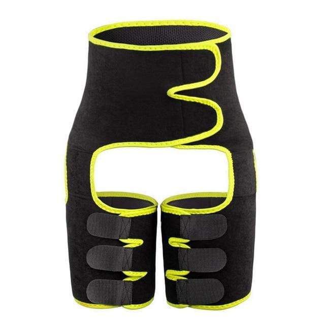 Modelador corporal deportivo para muslos y glúteos, control de abdomen para fitness.