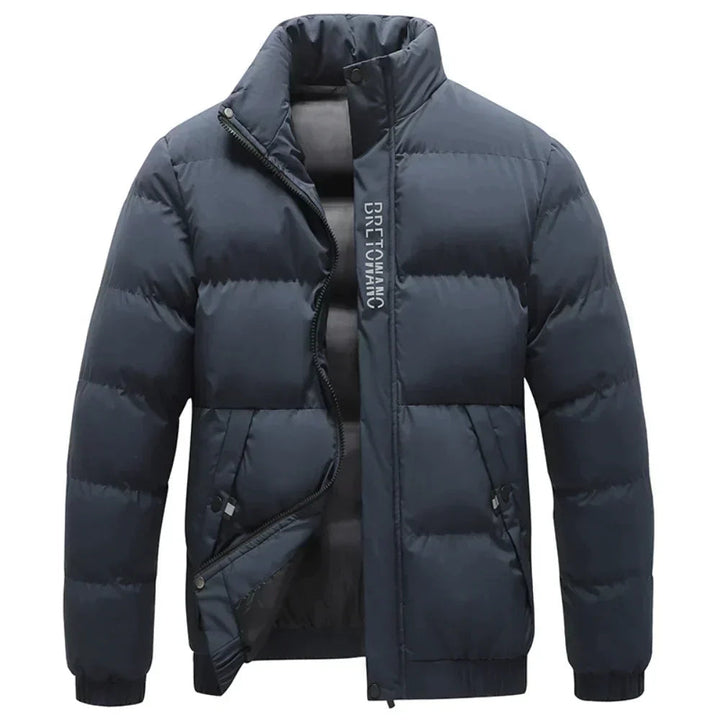 Abrigo impermeable de invierno para hombre, cortavientos, con capucha desmontable. Ideal para el frío y la lluvia.