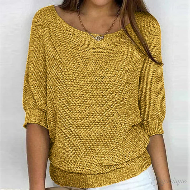 Jersey de mujer suave y con estilo, para un look elegante y casual en cualquier ocasión de otoño/invierno.