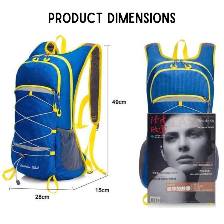 Mochila de aventura ultraligera para exploradores, perfecta para senderismo, trekking y viajes cómodos.