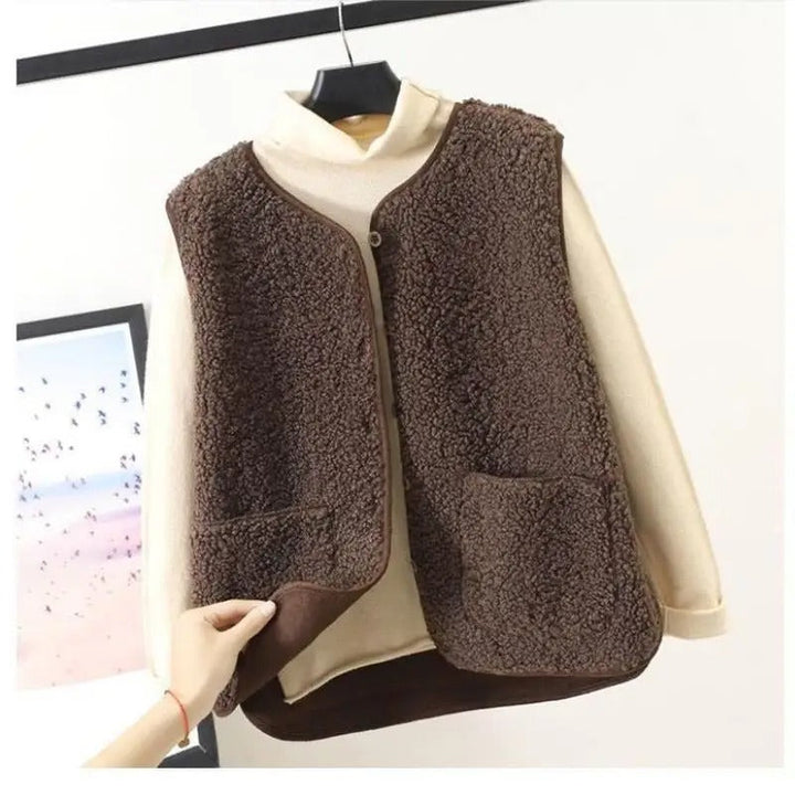 Cárdigan largo de lana suave para mujer, prenda versátil y elegante para vestir en invierno y otoño, ropa de moda.