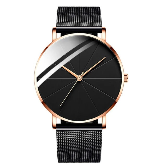 Accesorio de moda, reloj para hombre con diseño atemporal, calidad y durabilidad en acero.