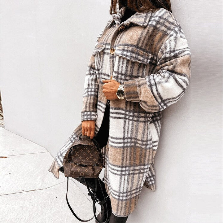 Abrigo de moda para mujer, chaqueta invernal elegante y cómoda, para cualquier ocasión con estilo.