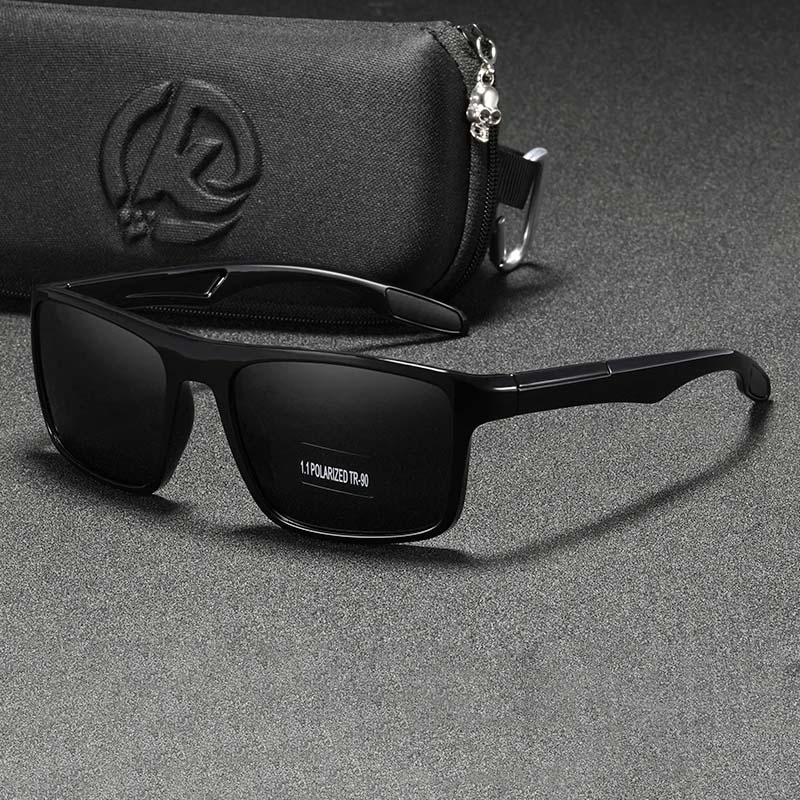 Gafas de sol TR90 ultraligeras, polarizadas y protección UV para uso diario y deportes.