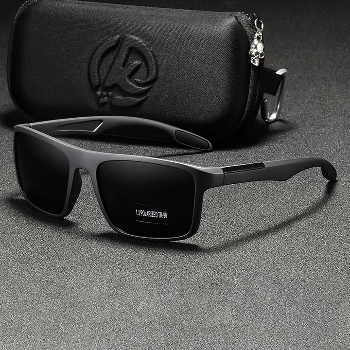 Lentes polarizadas para gafas de sol TR90 ultraligeras, protección UV, unisex.