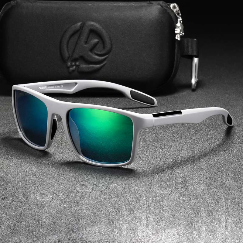 Gafas de sol polarizadas TR90 ideales para conducción, protección UV y ultraligeras.