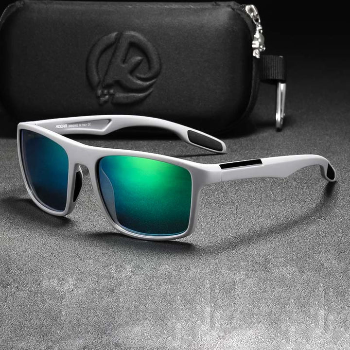 Gafas de sol polarizadas TR90 ideales para conducción, protección UV y ultraligeras.