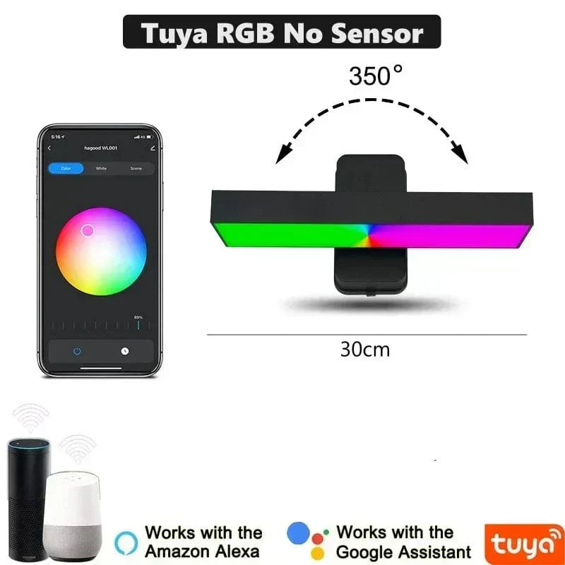 Lámpara de pared LED con sensor PIR para exterior, ajustable y resistente a la intemperie IP65.