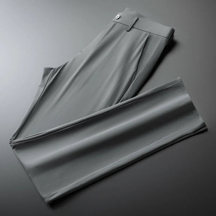 Pantalón de vestir casual: chino slim elástico para hombre, versátil y con estilo, ropa elegante.