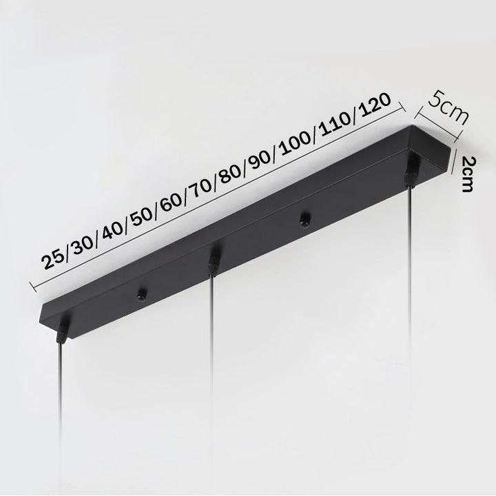 Soporte de techo de metal duradero para lámpara colgante, hardware de montaje esencial para decoración.