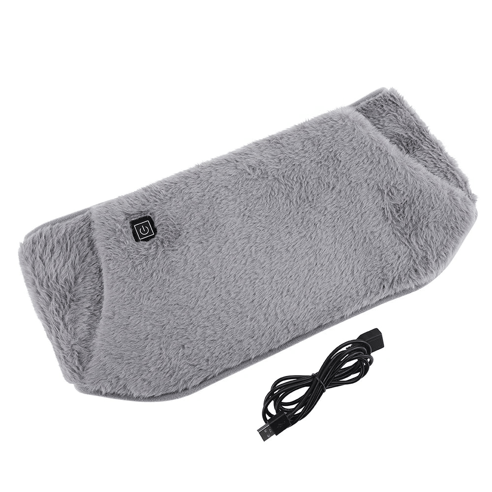 Primer plano de cinturón calentador ergonómico para el cuidado personal y la salud femenina.