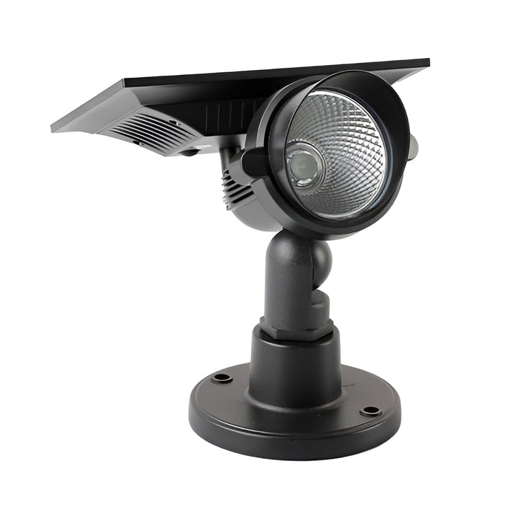 Ilumina tu jardín con este foco solar LED RGB ajustable e impermeable, una decoración exterior eficiente.