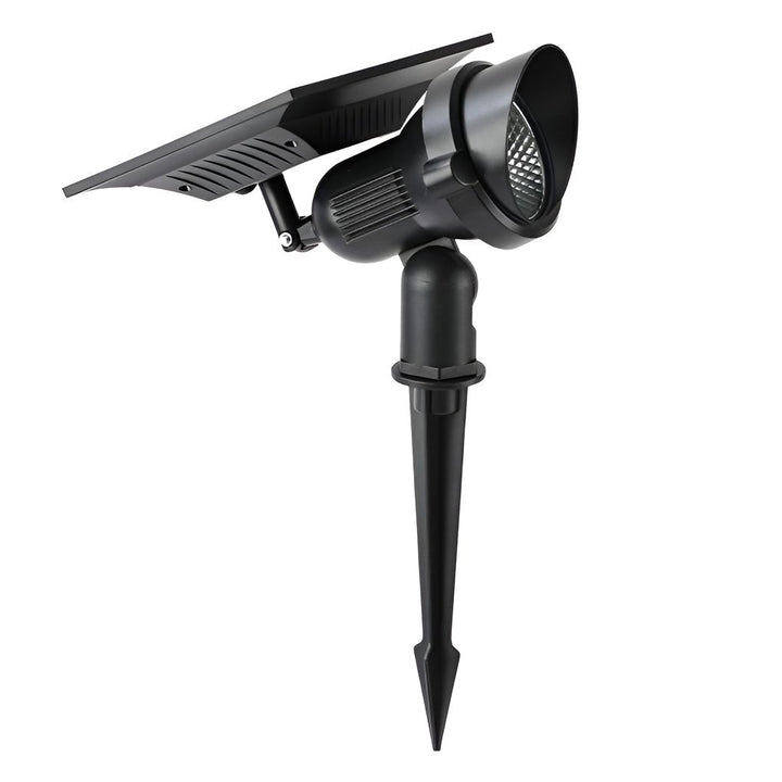 Luz solar exterior multiuso, foco LED RGB ajustable, impermeable para jardín, patio o villa.