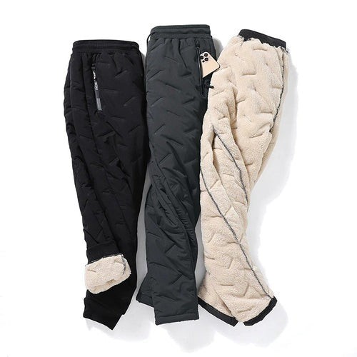 Diseño de pantalones térmicos unisex. Impermeables y resistentes para invierno, nieve y senderismo. Gran protección.
