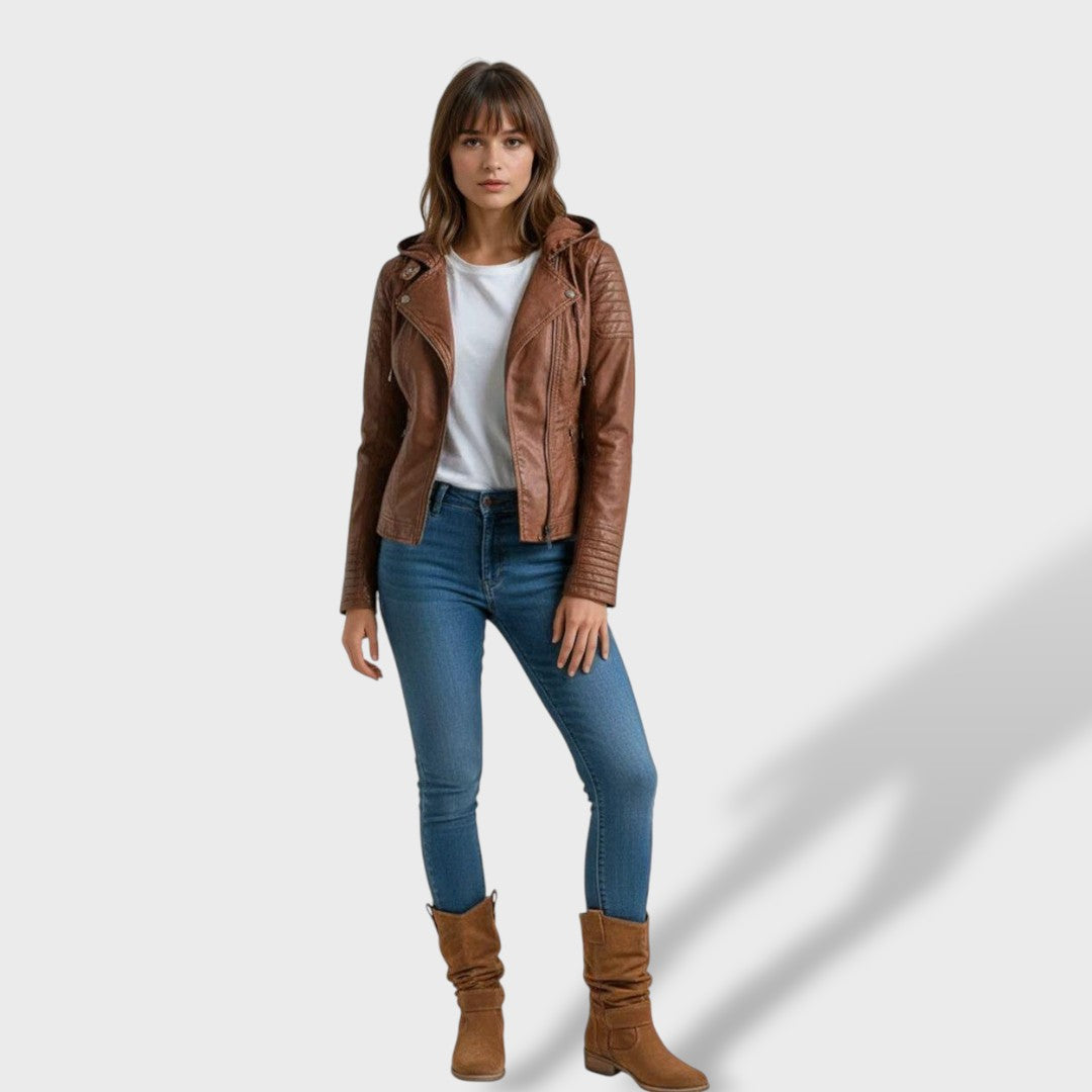 Primer plano de la suave textura del ante en botines de mujer, destacando su calidad y confort. Calzado de moda.