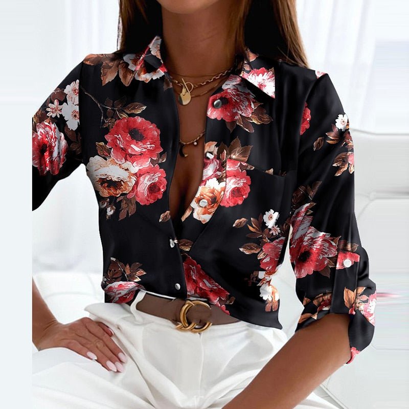 Blusa casual de mujer, cruzada, fresca y cómoda. Estilo moderno para el buen tiempo.