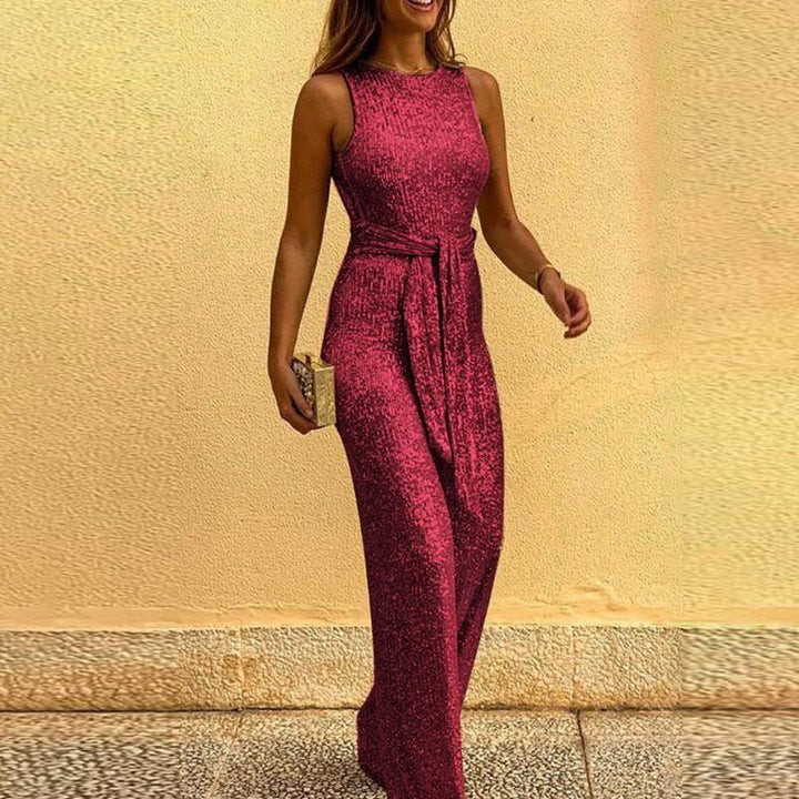 Moda femenina: vestido de verano RANIA sin mangas, estilo midi, elegante y recto, ideal para eventos especiales.