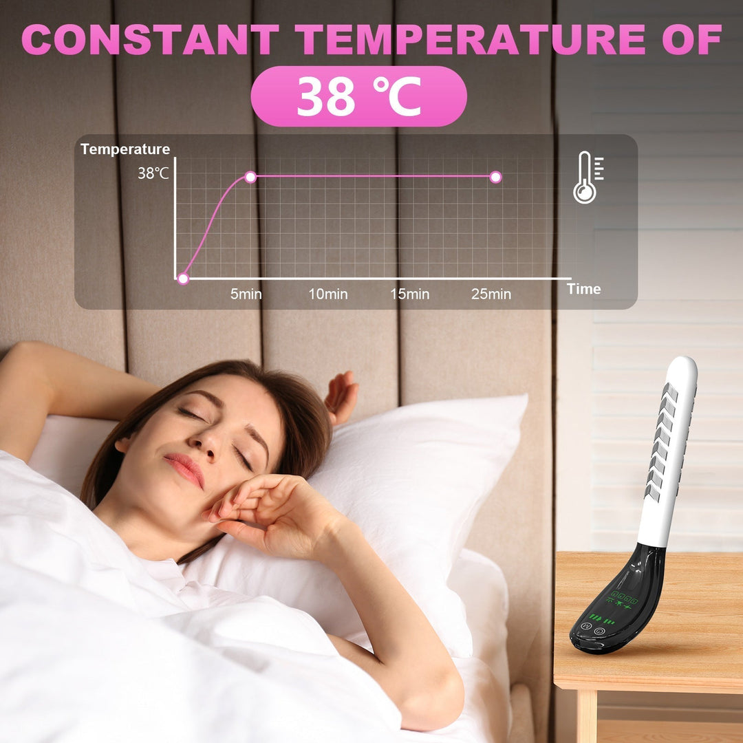 Dispositivo portátil de suelo pélvico. Con pulso y calor para el cuidado íntimo y la salud pélvica.