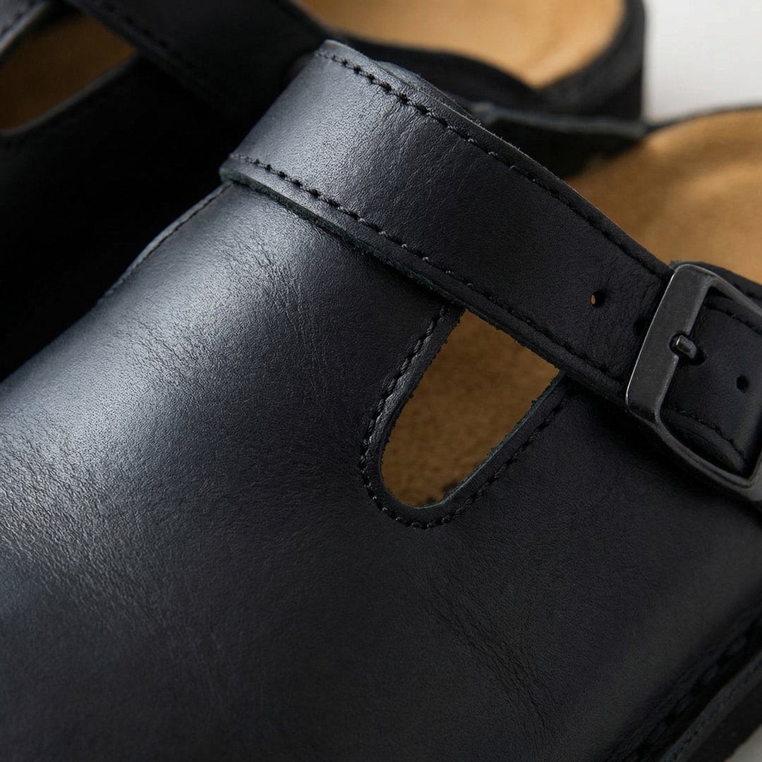 Zuecos elegantes y cómodos para mujer, perfectos para primavera y otoño. Estilo casual diario, fácil de calzar.