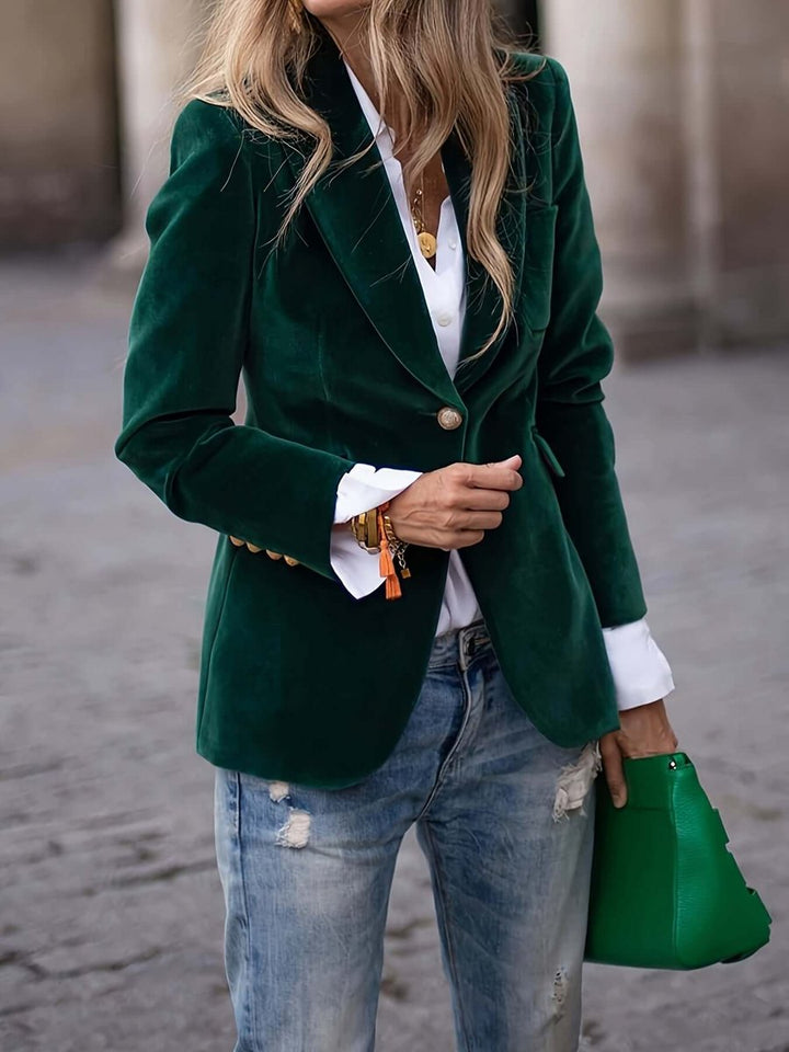 Chaleco blazer entallado mujer, resalta tu estilo sofisticado en la moda femenina actual.