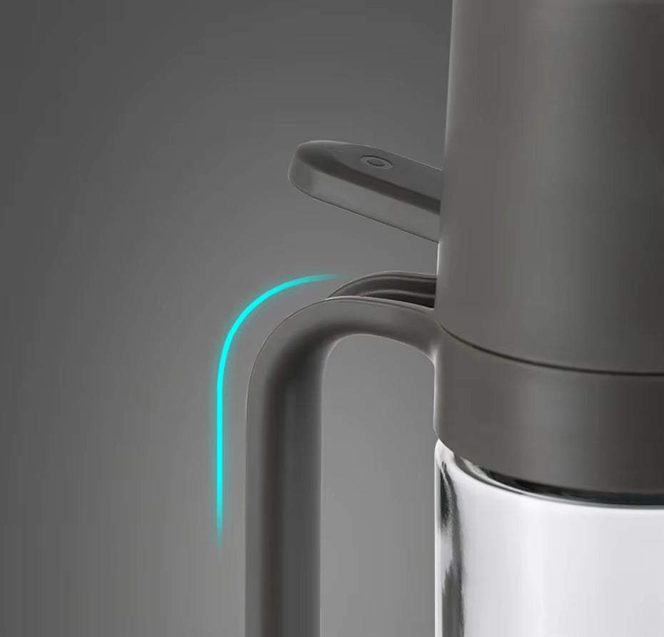 Pulverizador de aceite 250ml, rociador de cocina con niebla fina. Para cocinar saludable.