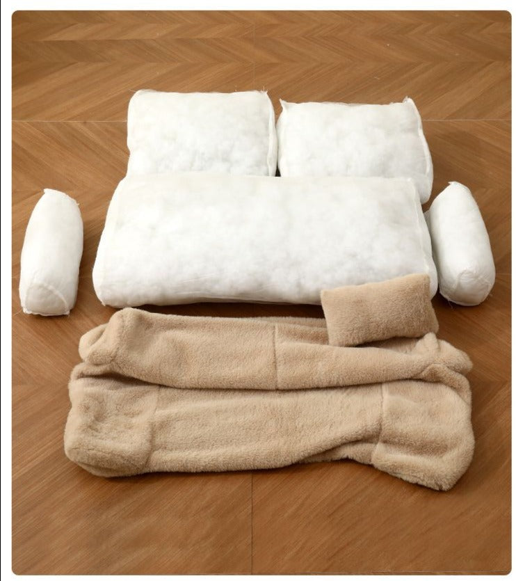 Accesorios para mascotas: sofá calmante y ortopédico. Mueble esencial para el descanso y la relajación de perros y gatos.