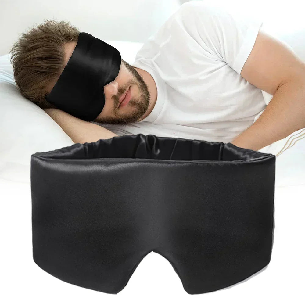 Mascarilla de seda de alta calidad. Garantiza un sueño profundo y reparador, muy confortable.