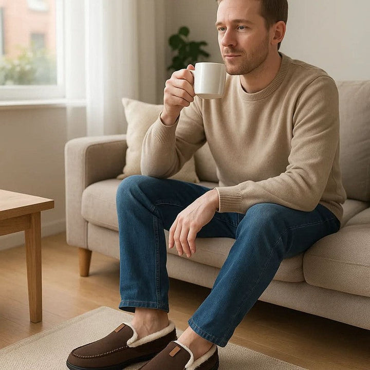 Calzado casual de hombre, mocasines slip-on que ofrecen máximo confort y facilidad al calzar.