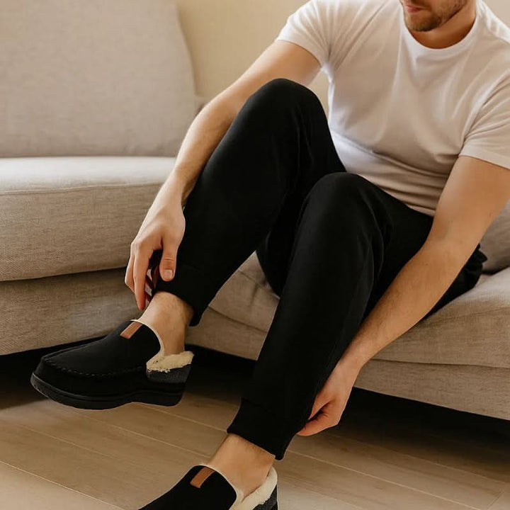 Zapatos de hombre sin cordones, mocasines slip-on elegantes para un estilo sofisticado y cómodo.