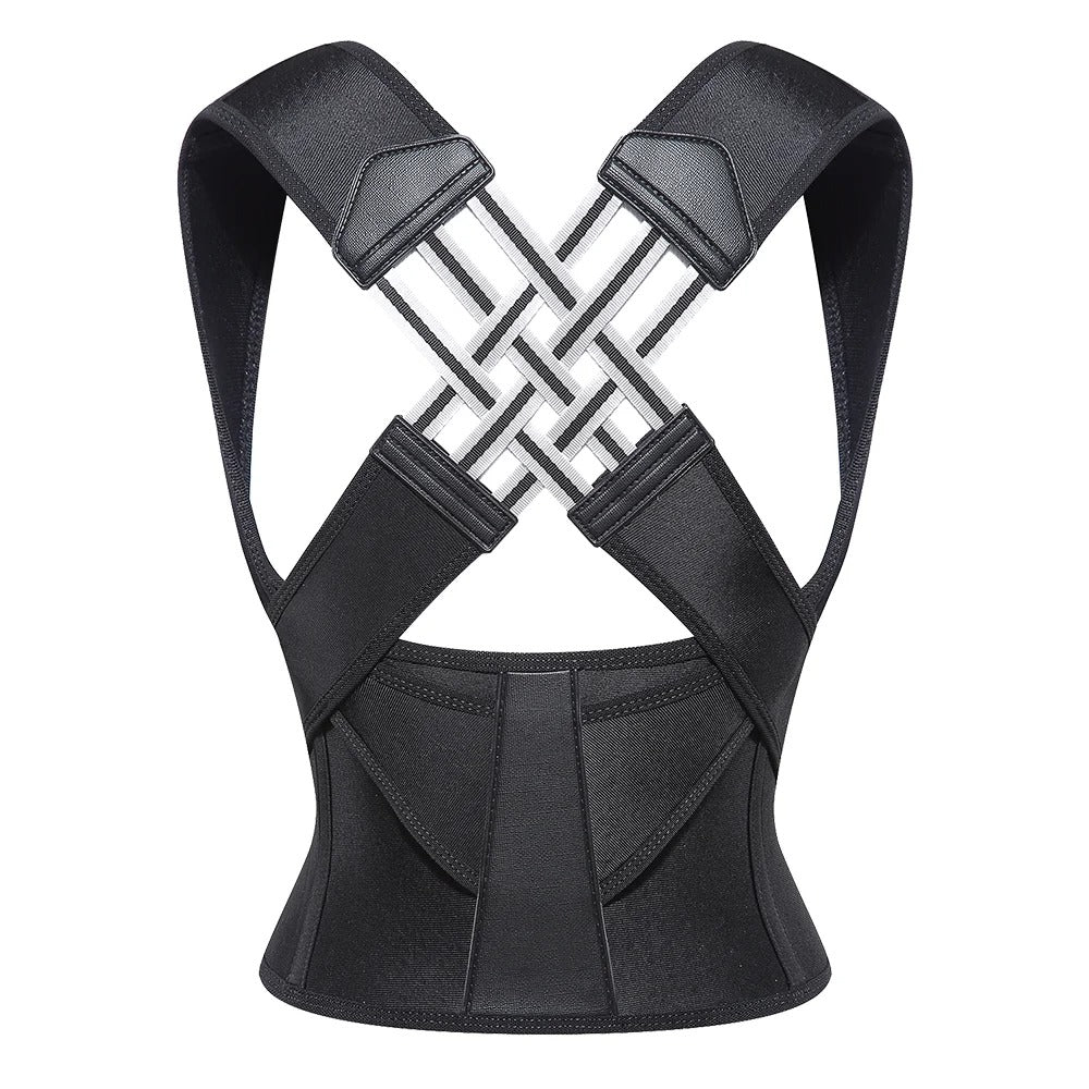 Soporte postural unisex para espalda y hombros. Alivia dolor, promueve la salud y comodidad en el fitness.