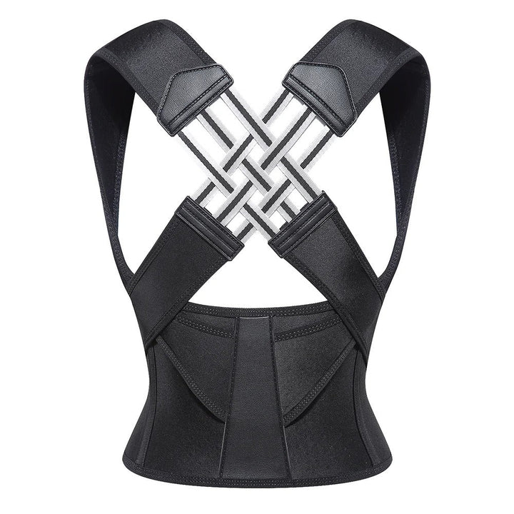 Soporte postural unisex para espalda y hombros. Alivia dolor, promueve la salud y comodidad en el fitness.